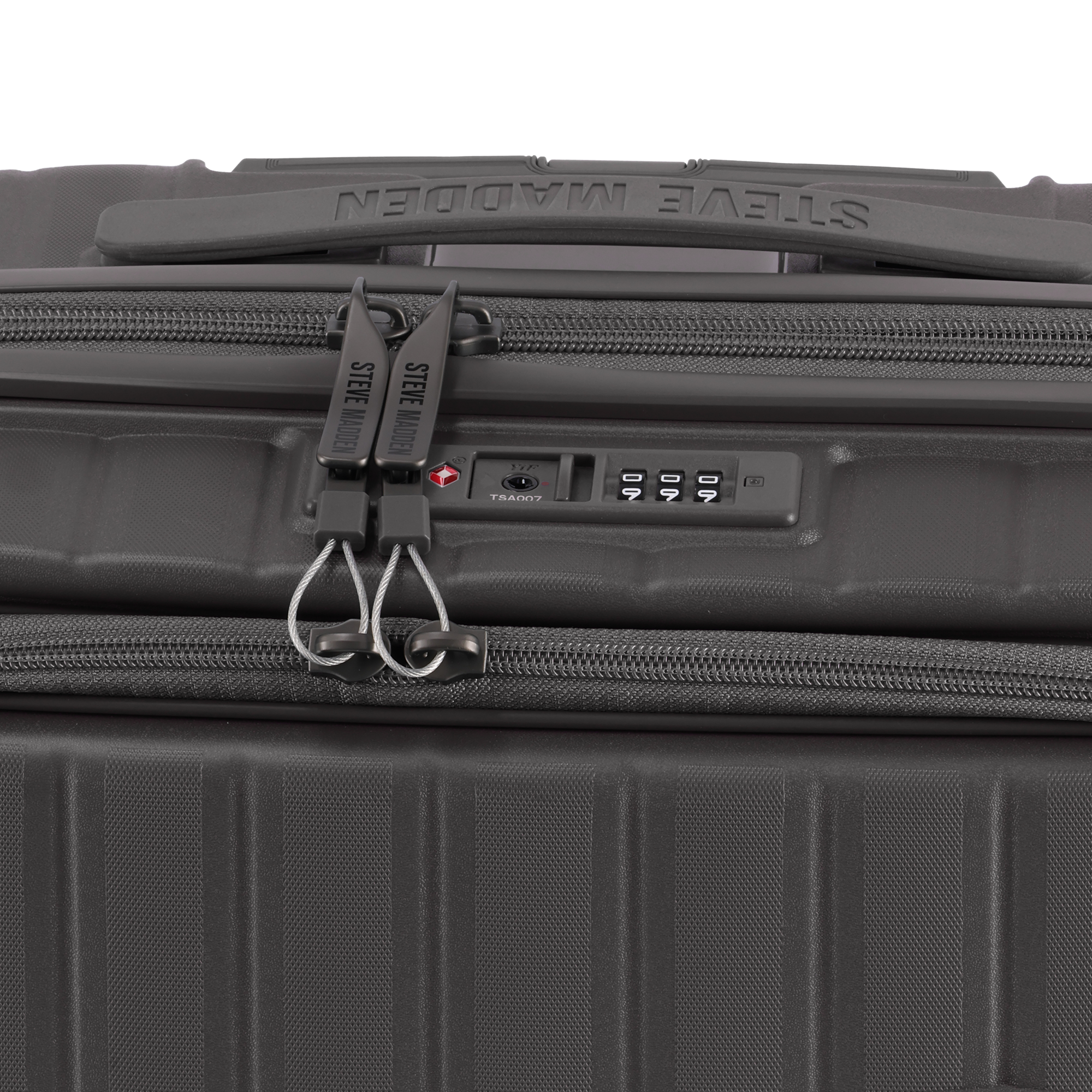 MANHATTAN JET SET GREY LUGGAGE SET OF 3 TRAVEL CASES