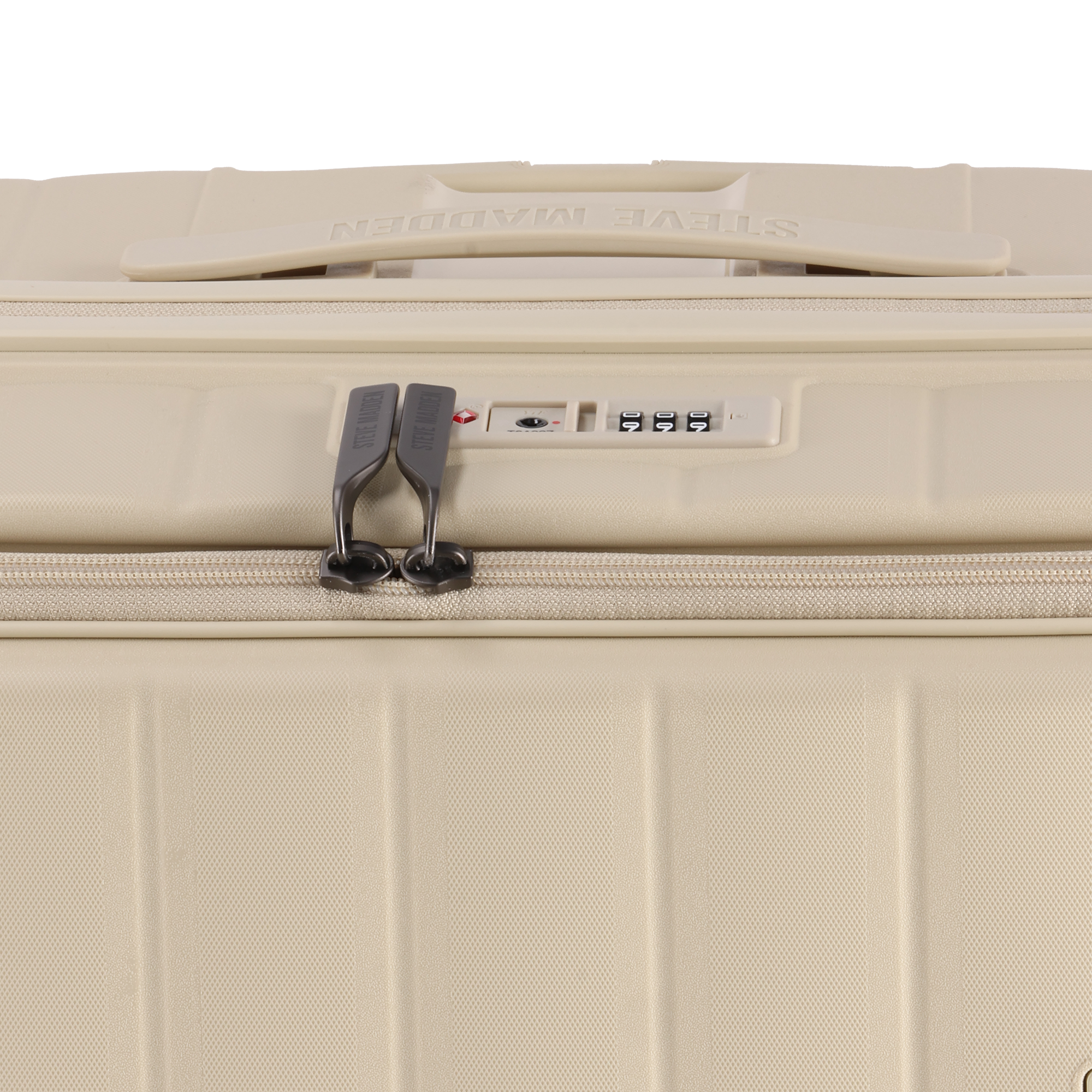 MANHATTAN JET SET CREAM LUGGAGE SET OF 3 TRAVEL CASES