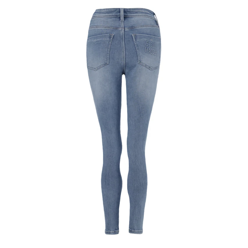 ZOE CONTOUR CURVY MID WASH SKINNY