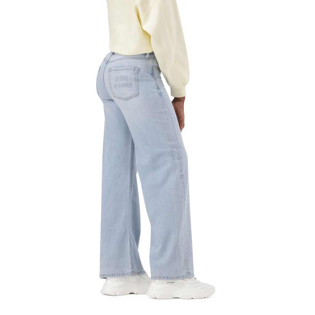 LEAH LIGHT WASH WIDELEG