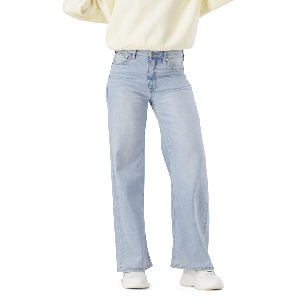 LEAH LIGHT WASH WIDELEG