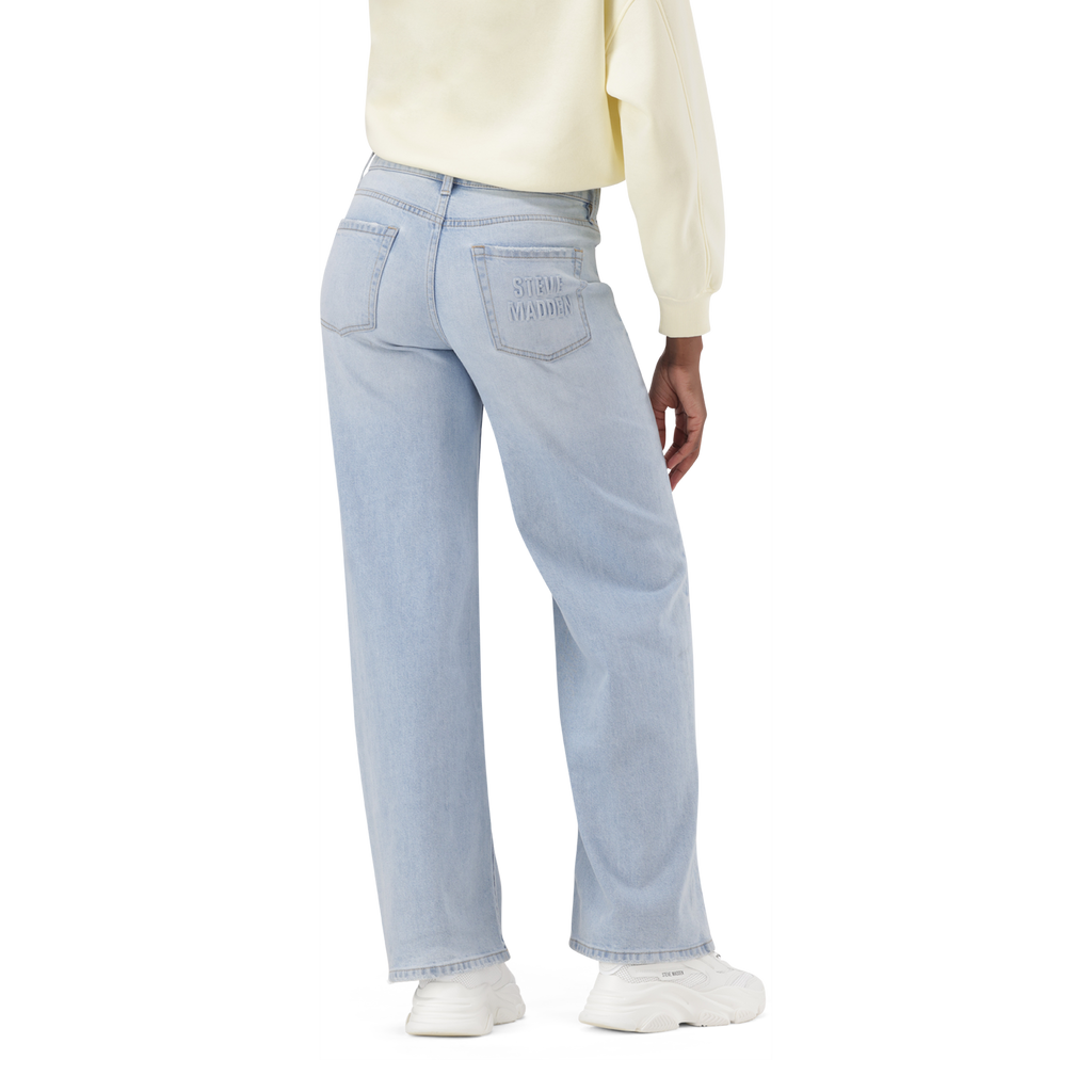 LEAH LIGHT WASH WIDELEG