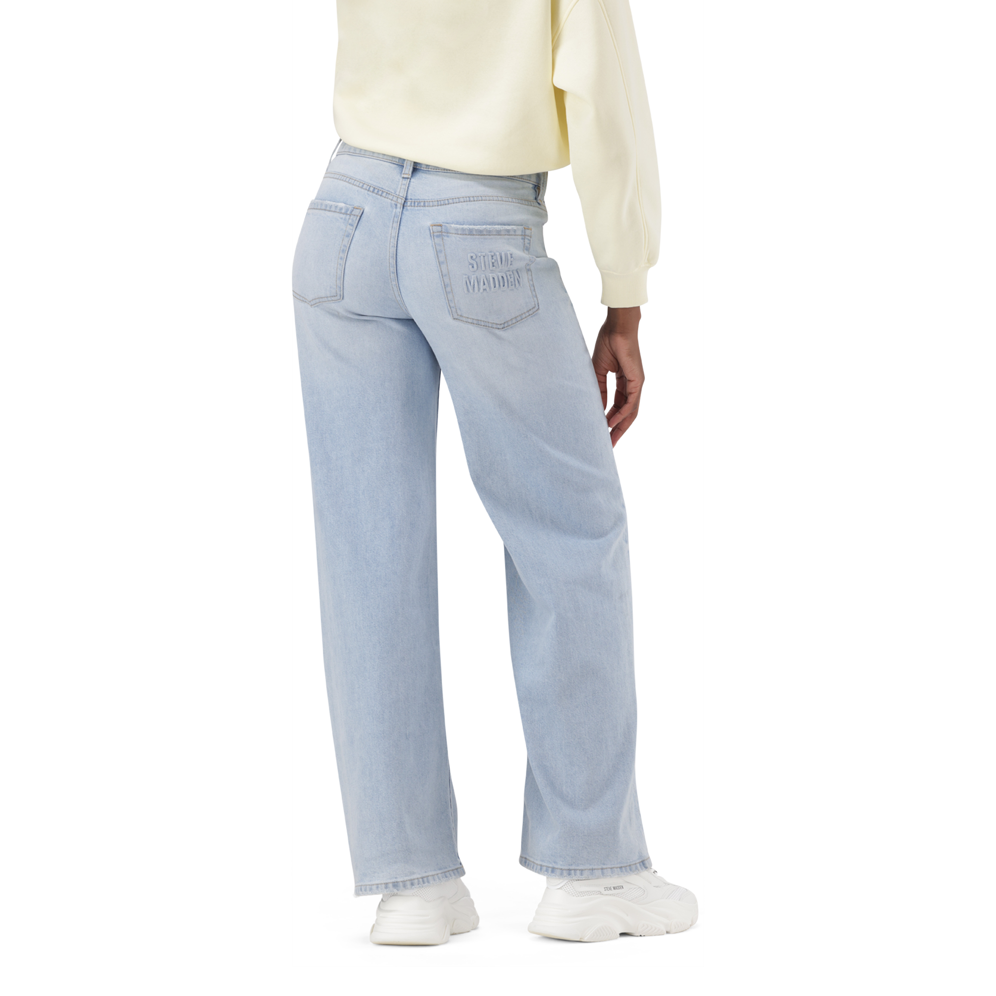 LEAH LIGHT WASH WIDELEG