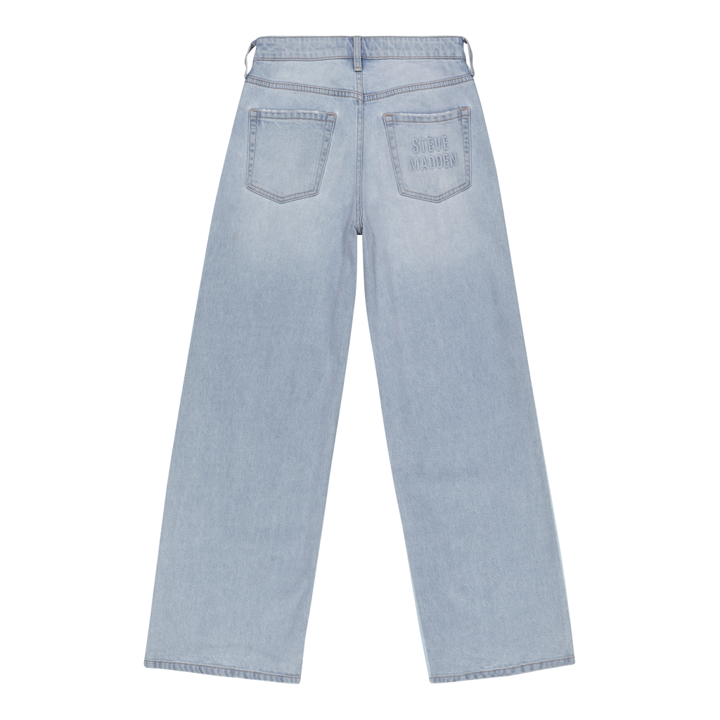 LEAH LIGHT WASH WIDELEG