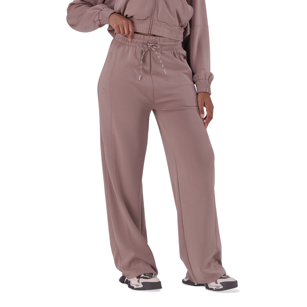 SLOAN DARK TAUPE MODAL WIDELEG JOGGER
