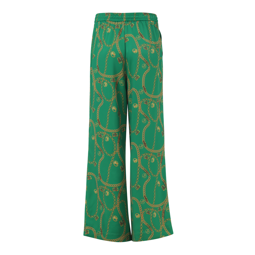 WENDY GREEN WIDE LEG PANT