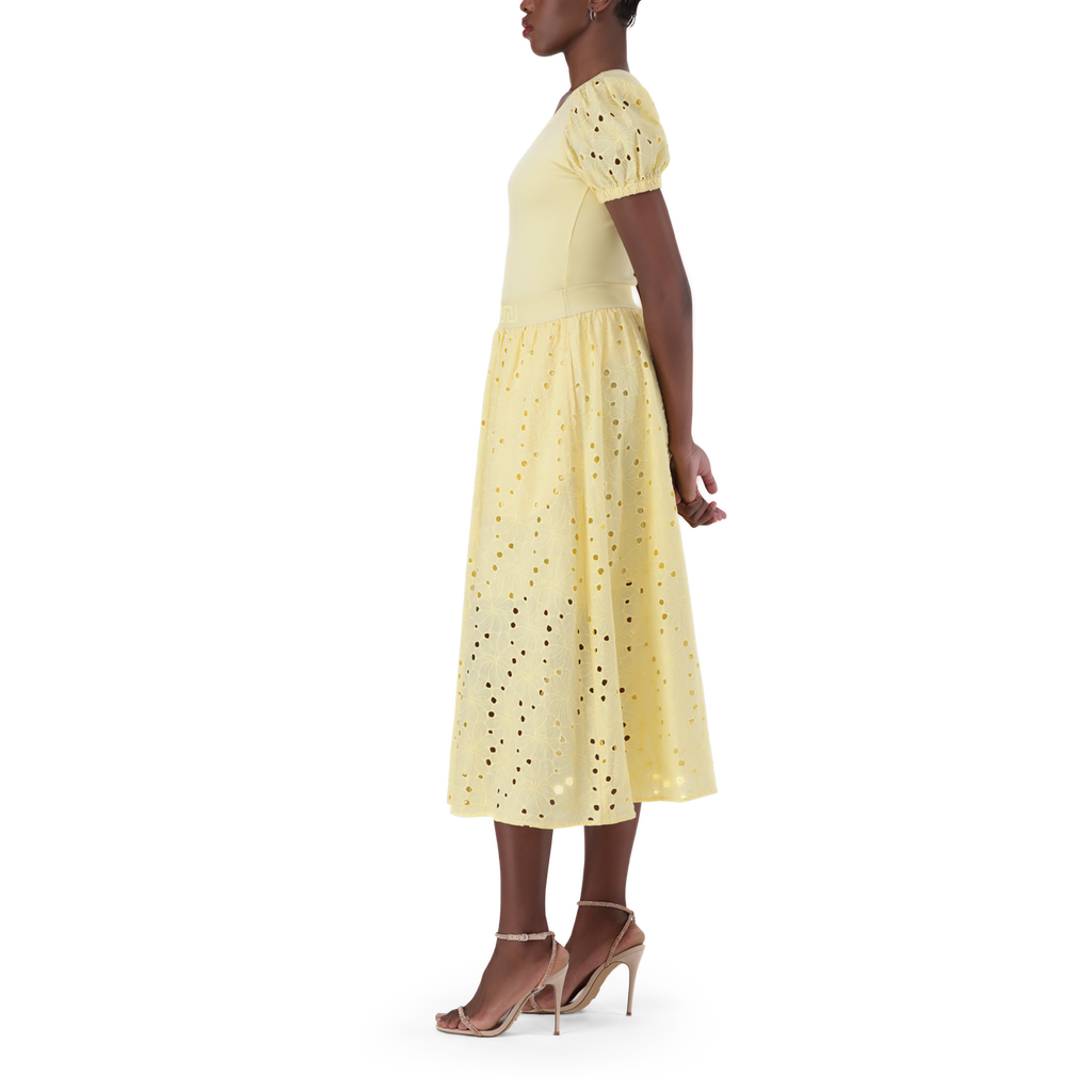 DAKOTA LEMON FLARE SKIRT