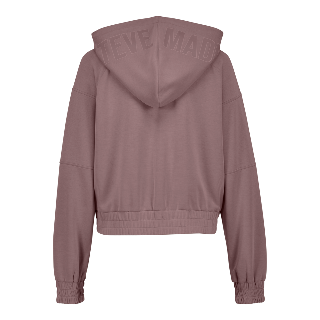 MIRANDA DARK TAUPE MODAL HOODED SWEAT
