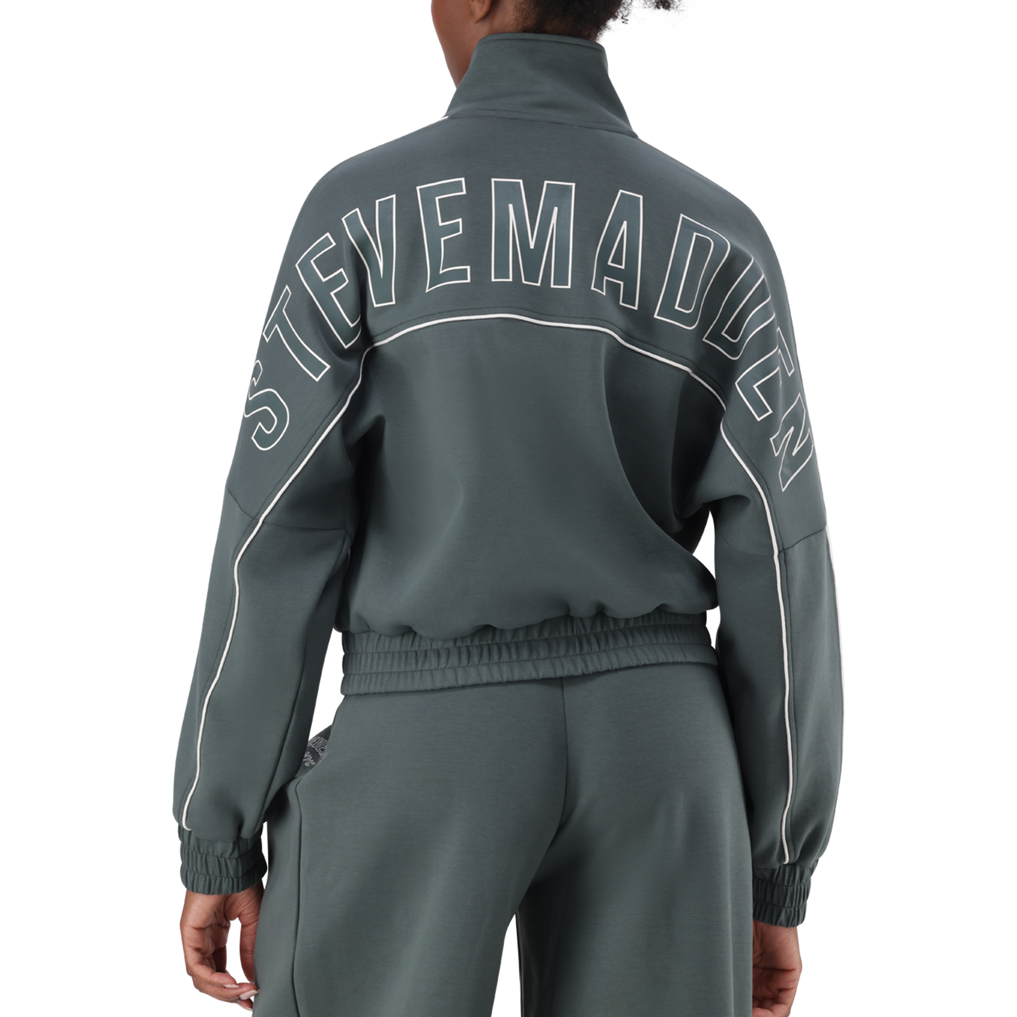 TARA DARK SAGE ZIP THROUGH SCUBA SWEAT