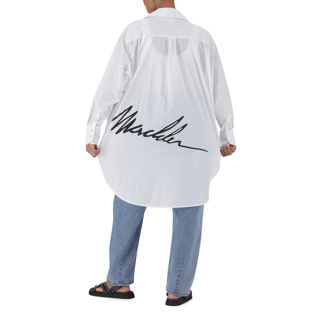 OPHELIA WHITE OVERSIZED SHIRT