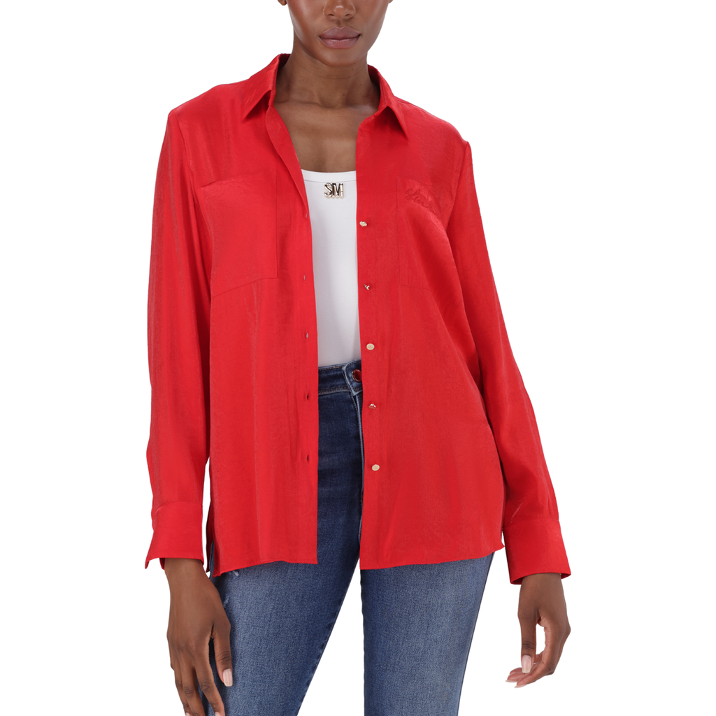KIMORA RED REGULAR SHIRT