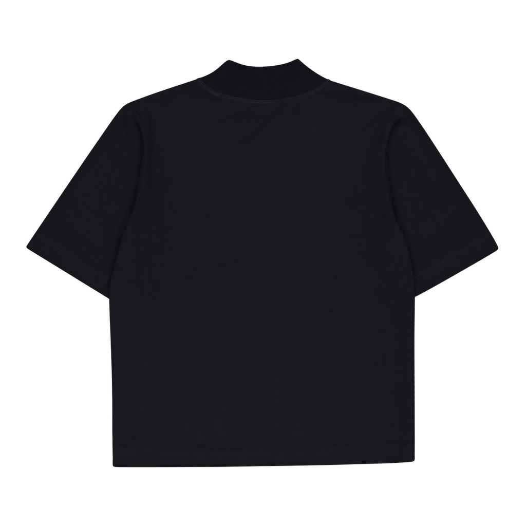 KELLY BLACK HIGH NECK T-SHIRT