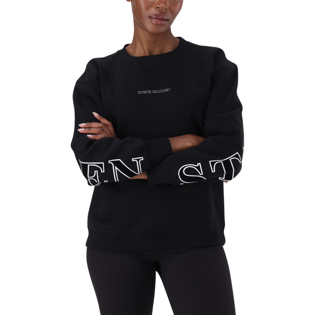 CHERYL BLACK REGULAR CREW NECK SWEAT
