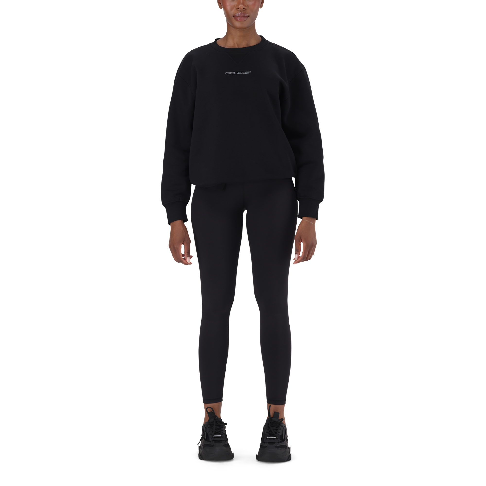 CHERYL BLACK REGULAR CREW NECK SWEAT