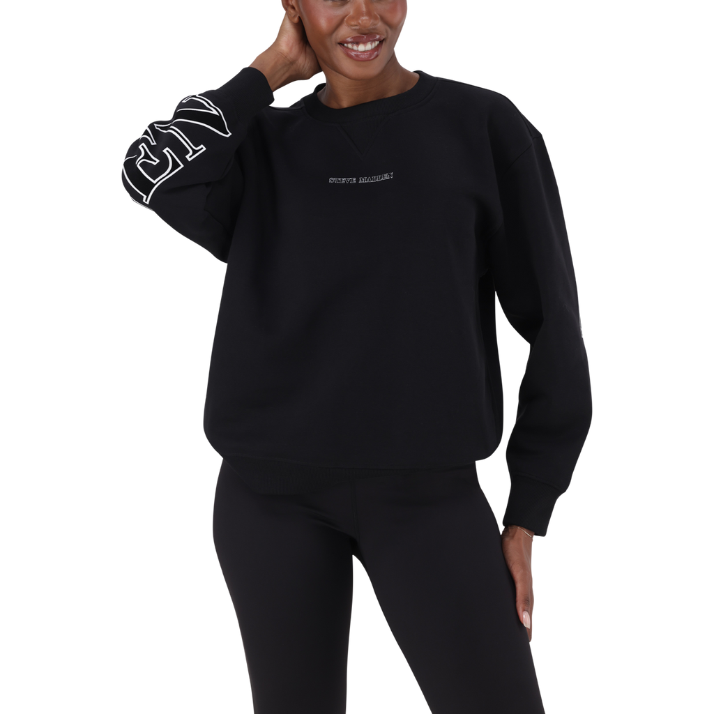 CHERYL BLACK REGULAR CREW NECK SWEAT