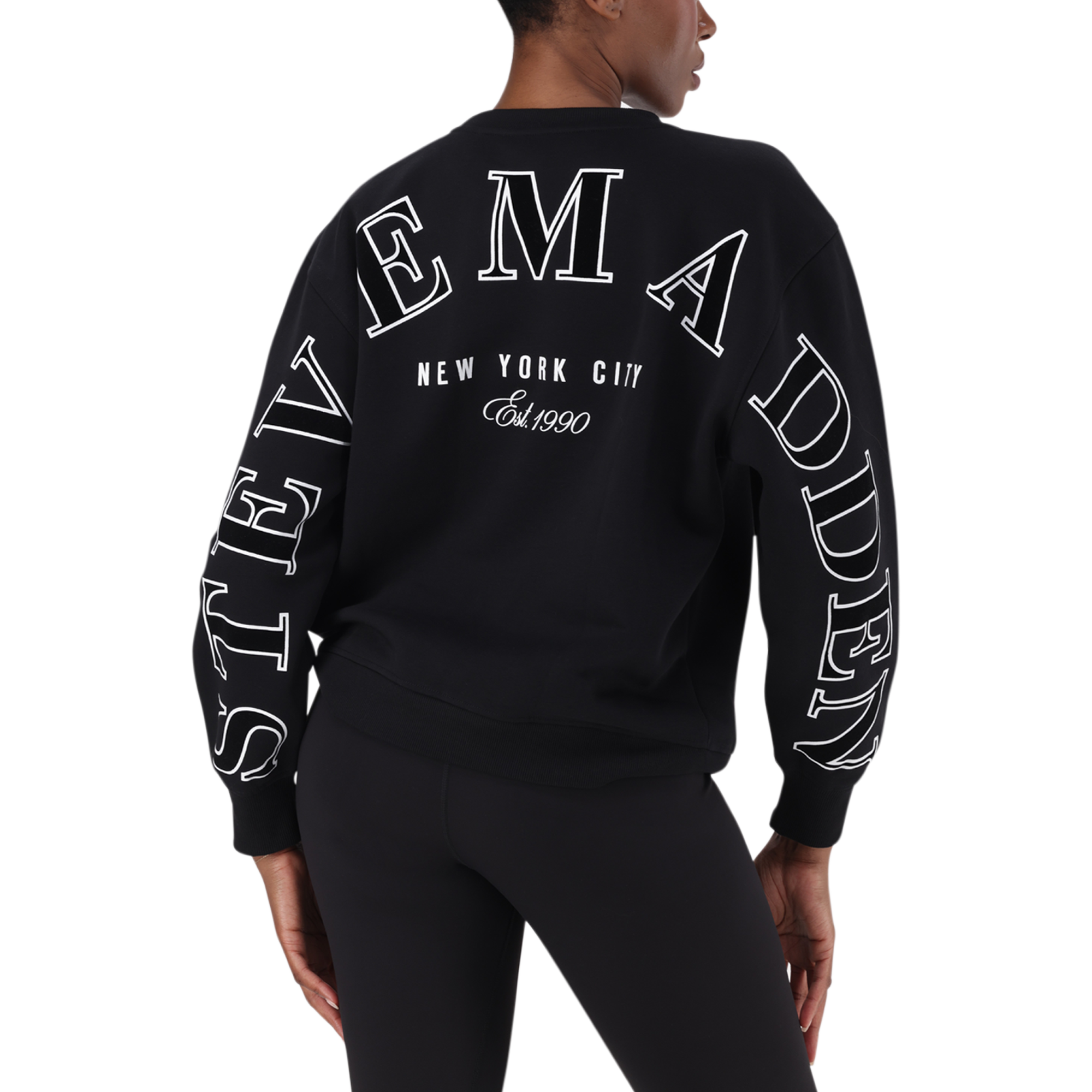 CHERYL BLACK REGULAR CREW NECK SWEAT