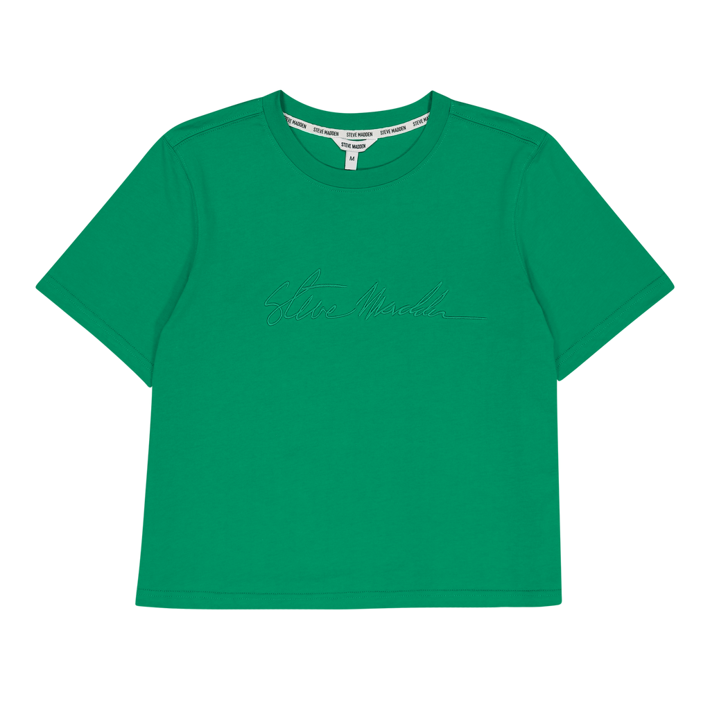 BROOKS EMERALD REGULAR CREW NECK T-SHIRT