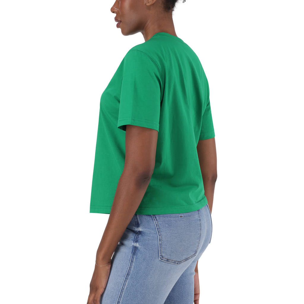 BROOKS EMERALD REGULAR CREW NECK T-SHIRT