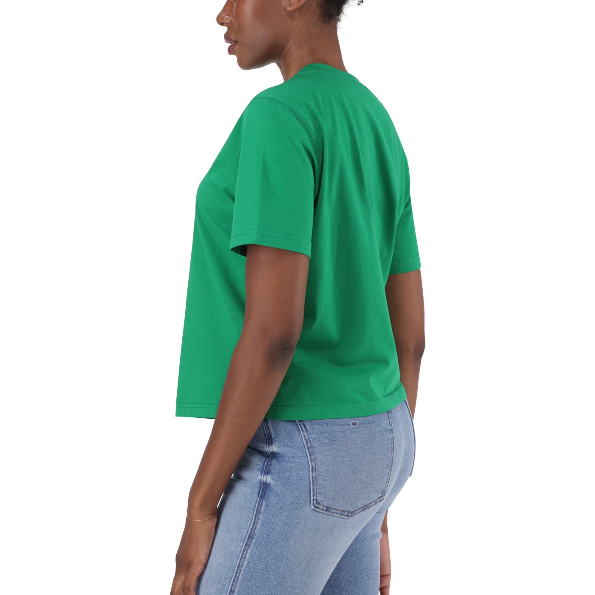 BROOKS EMERALD REGULAR CREW NECK T-SHIRT