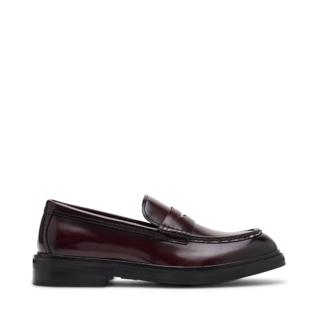 LANGSTON BURGUNDY BOX LEATHER