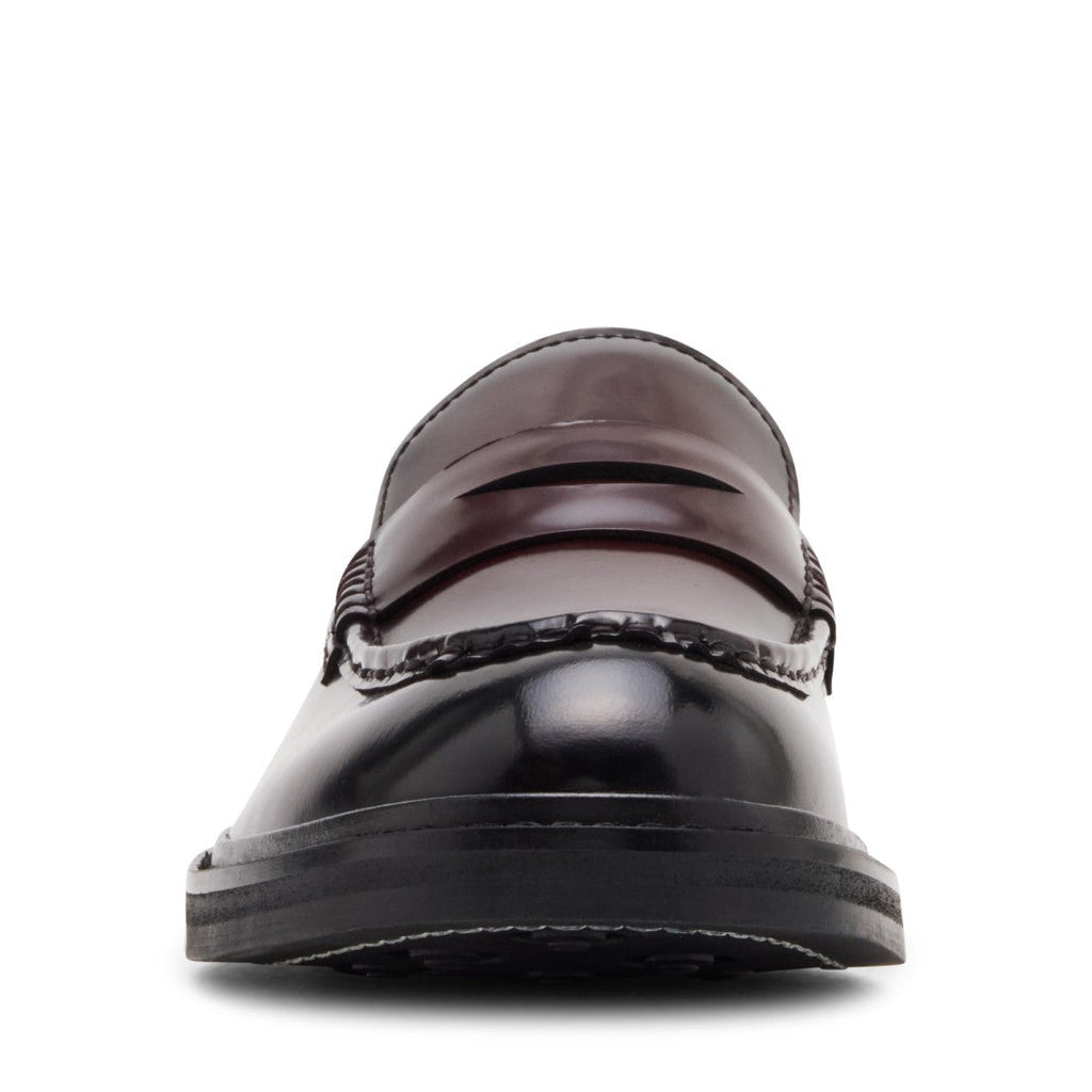 LANGSTON BURGUNDY BOX LEATHER