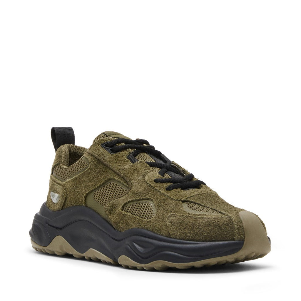 SERPENT-H OLIVE SUEDE