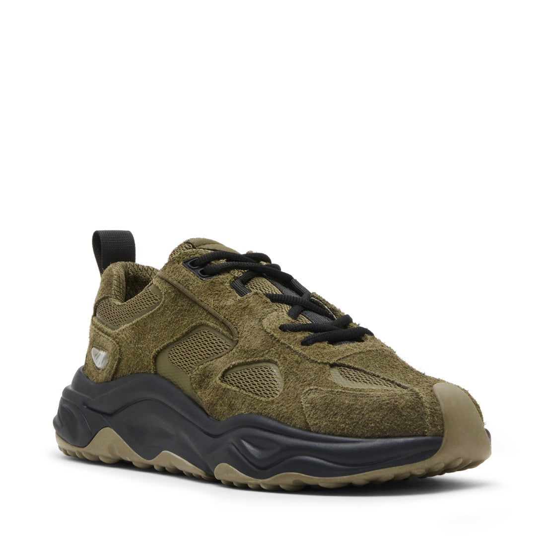 SERPENT-H OLIVE SUEDE