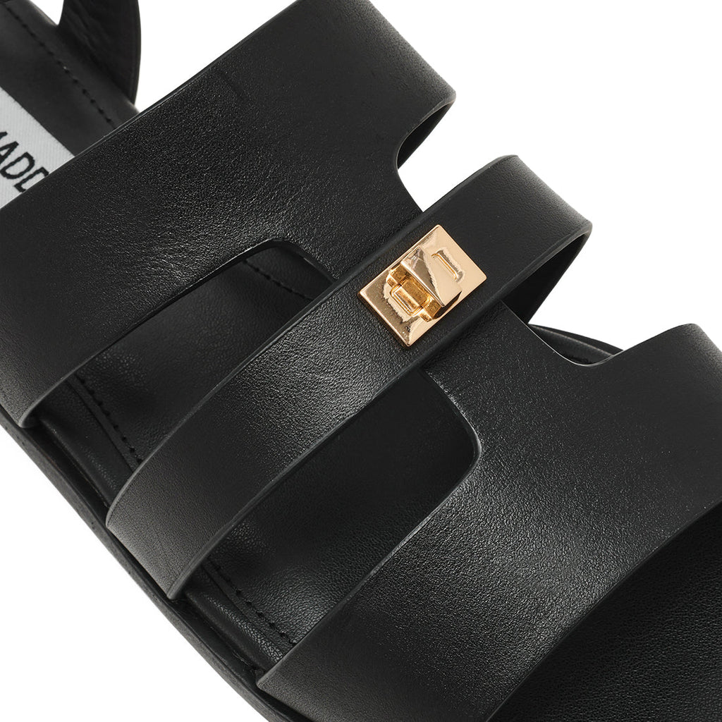 BELLEVUE BLACK LEATHER