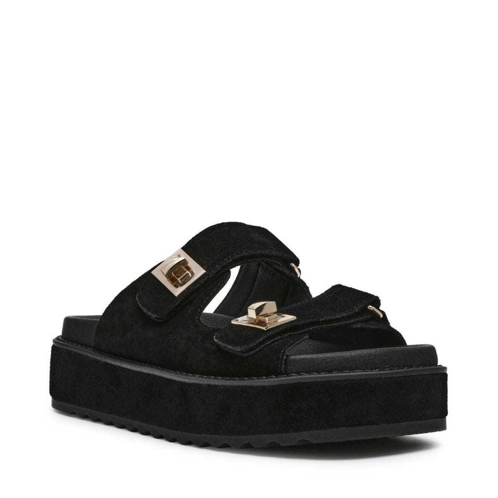 BIGSCHMONA BLACK BLACK SUEDE