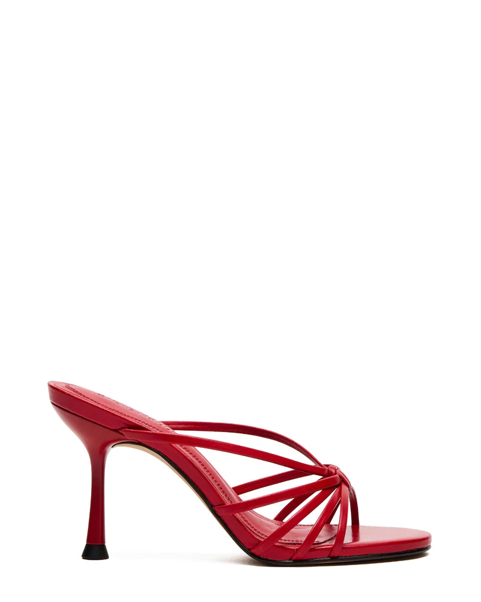 EDNA RED LEATHER