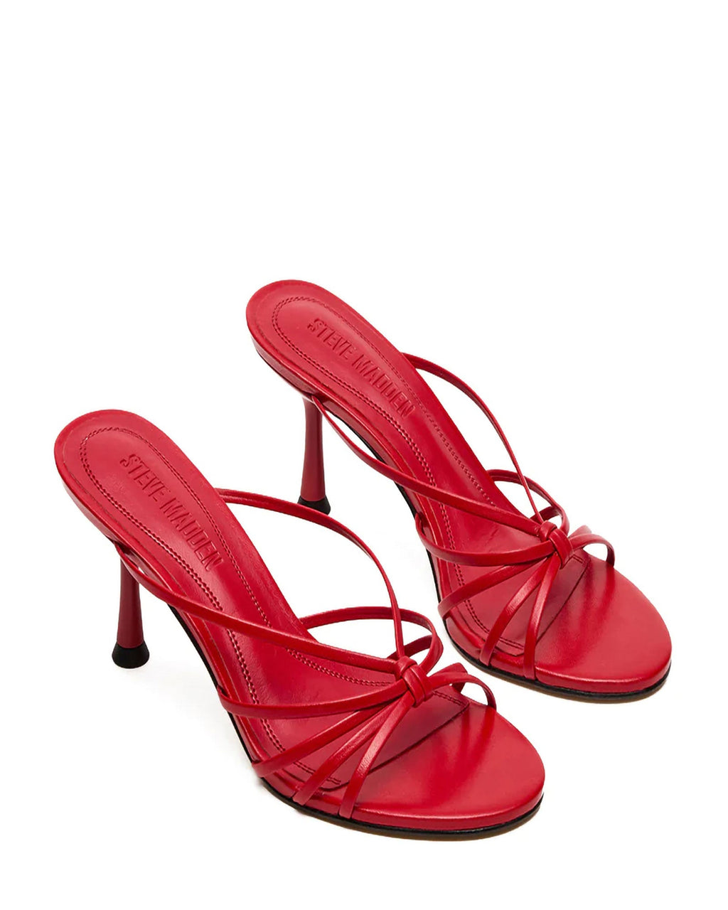 EDNA RED LEATHER