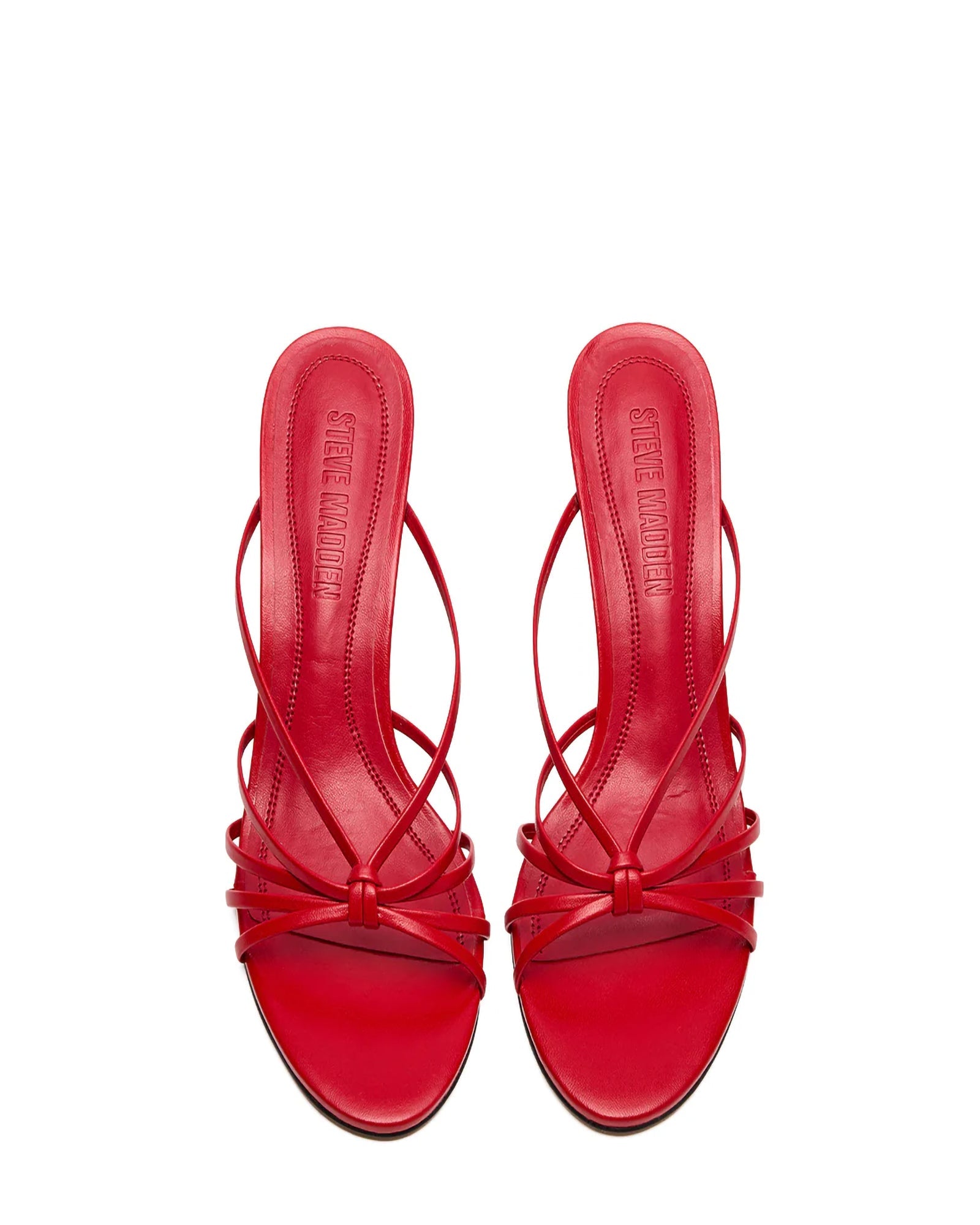 EDNA RED LEATHER