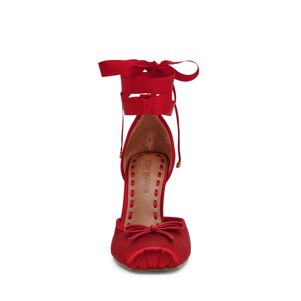 LARINA RED SATIN