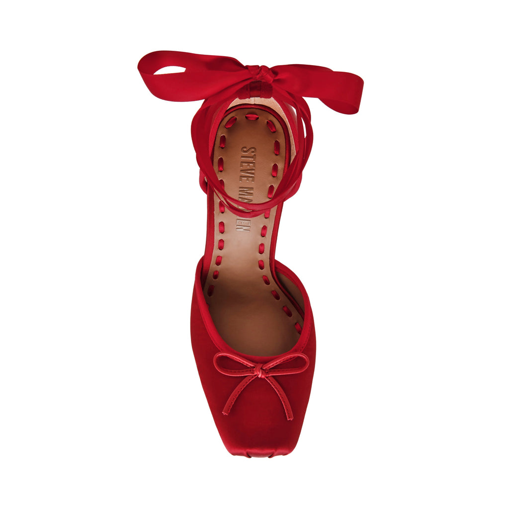 LARINA RED SATIN