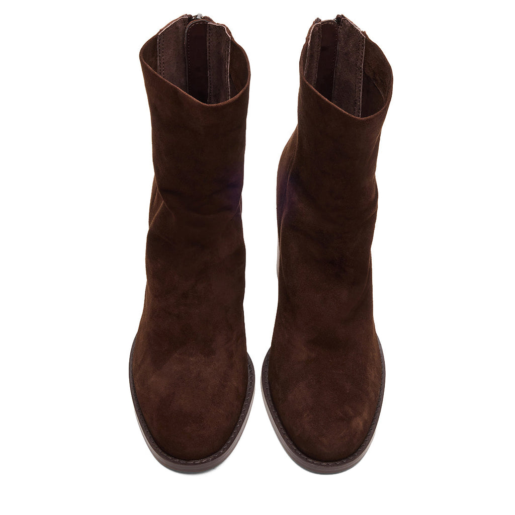 OBSESSION CHOCOLATE BROWN SUEDE