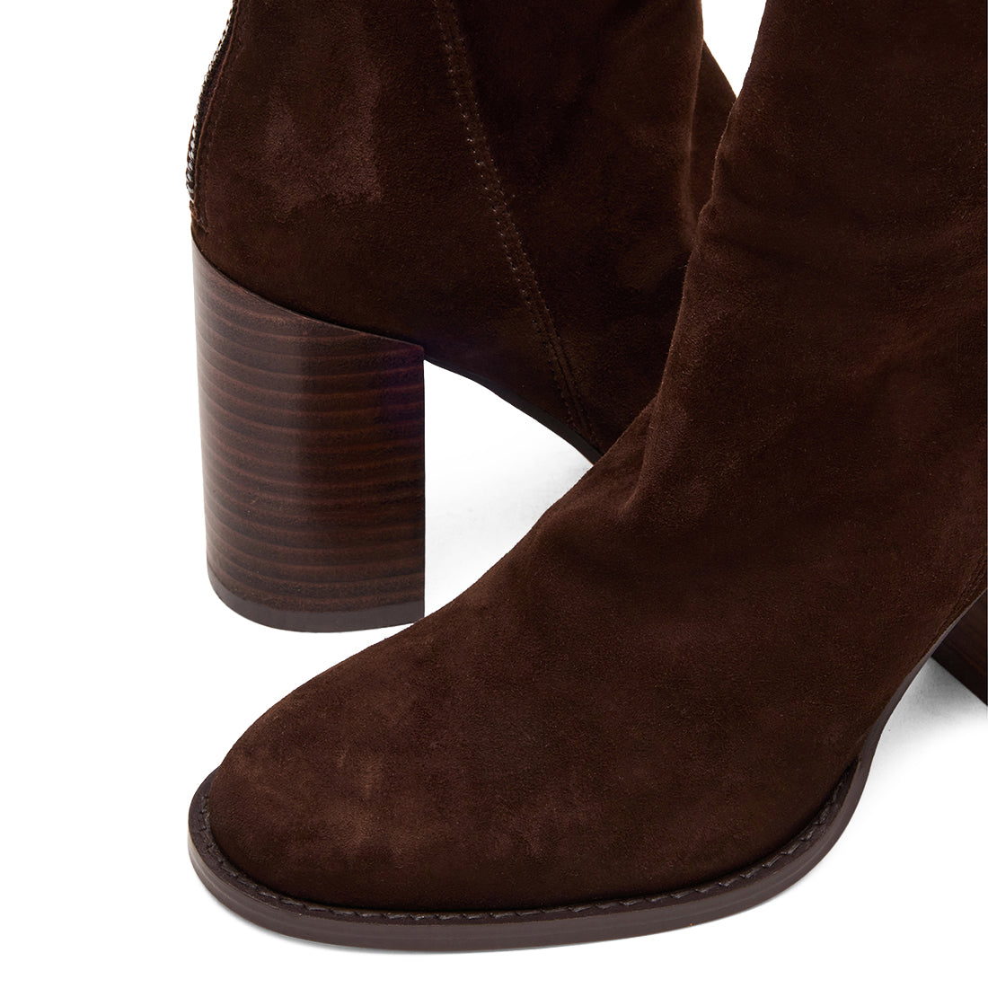 OBSESSION CHOCOLATE BROWN SUEDE