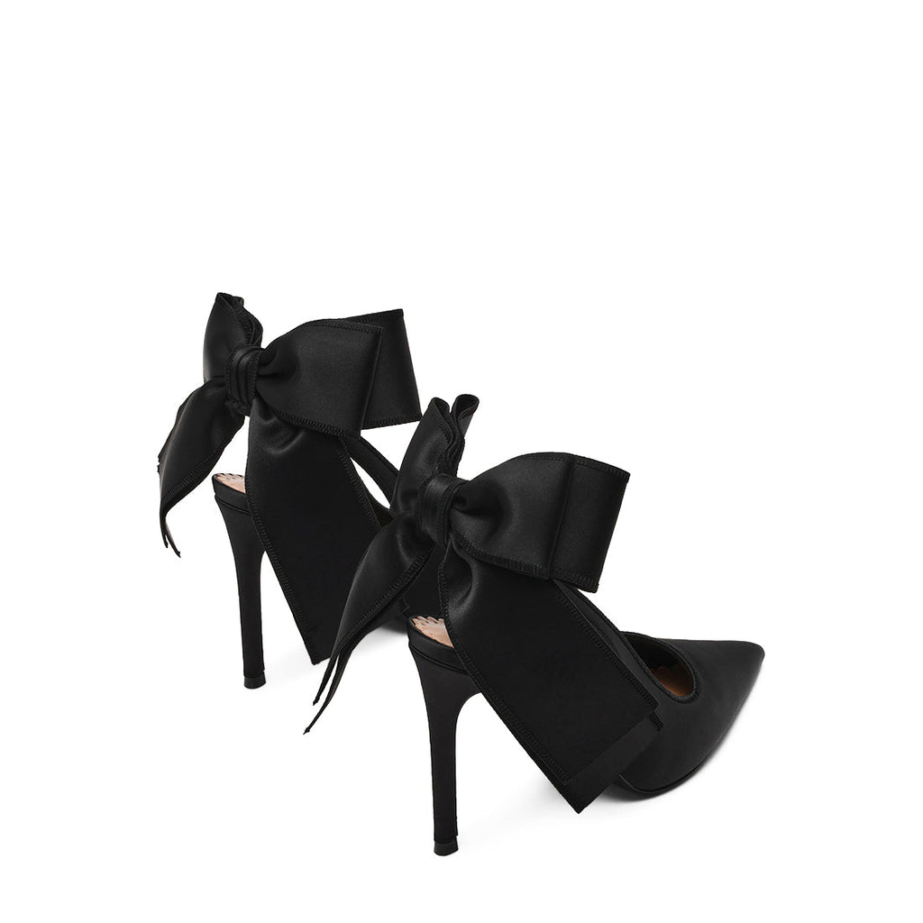 TEACUP BLACK SATIN