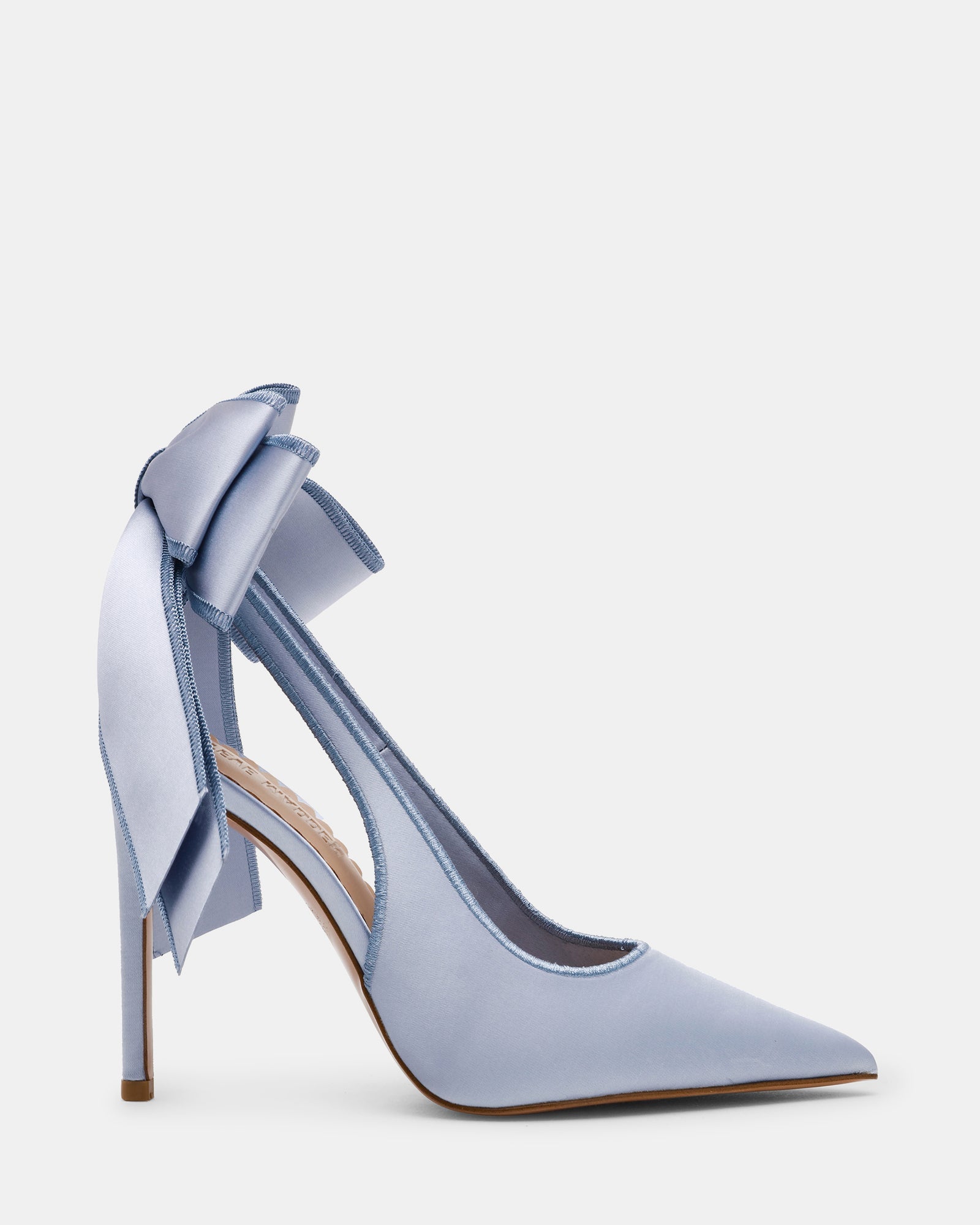 TEACUP BLUE SATIN